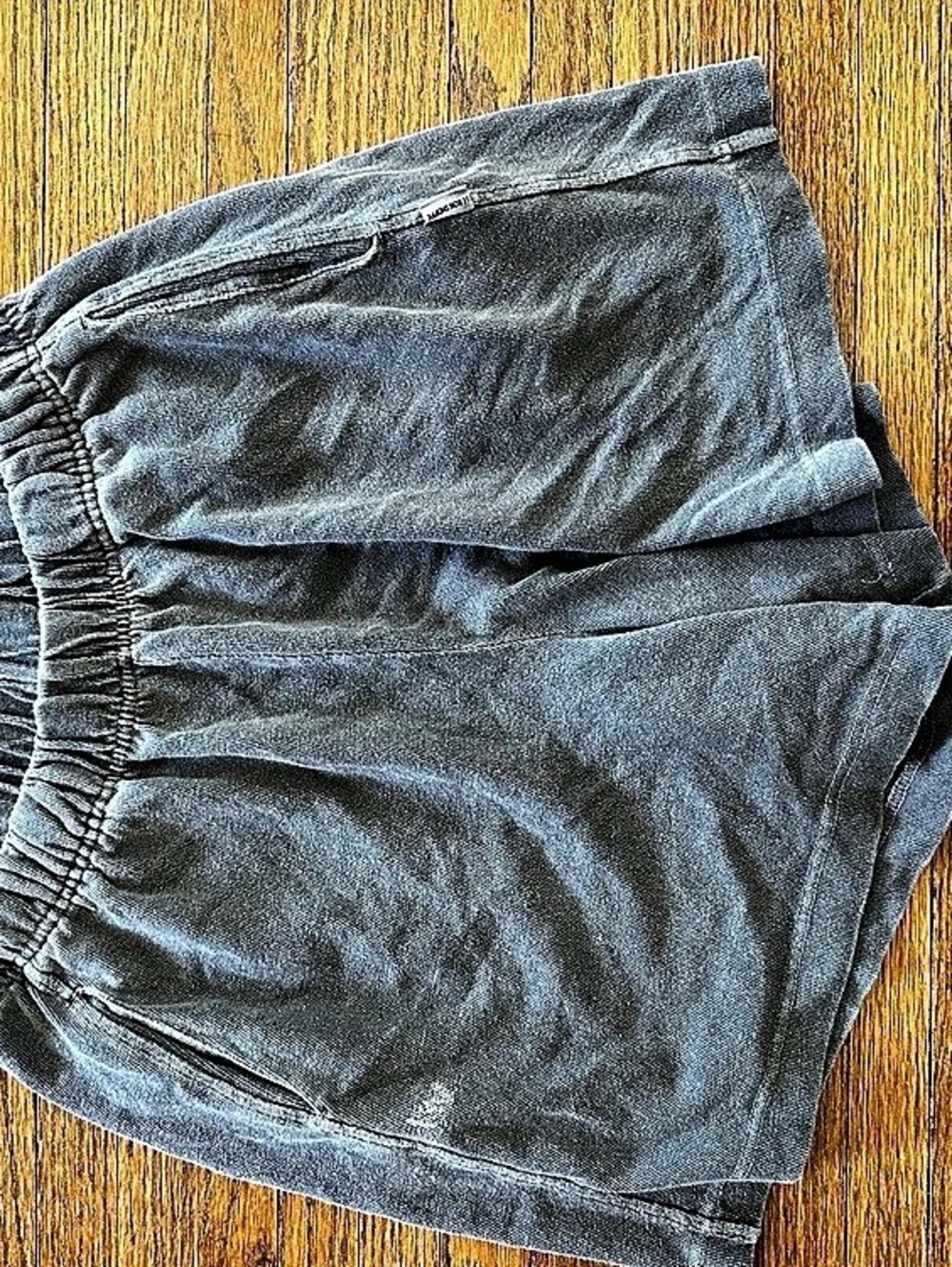 Le Bon Shoppe Soft Corduroy City Shorts Gray Medium